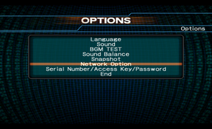 Network Options